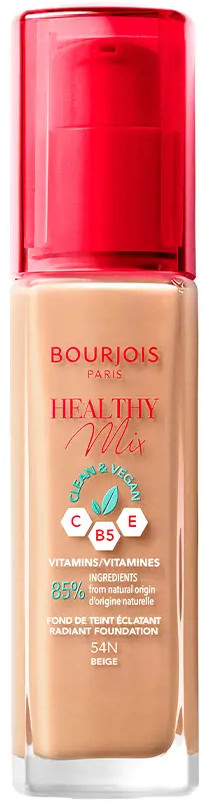 Тональный крем для лица «Clean&Vegan», оттенок 54N Beige | Healthy Mix | Bourjois