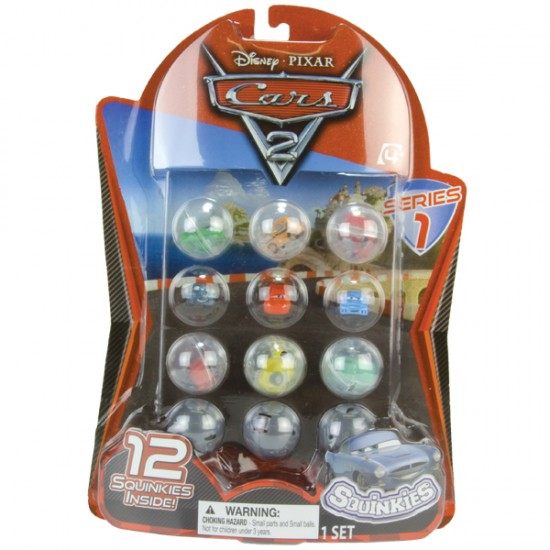 Squinkies Блистер Disney Тачки (12 штук) | Squinkies