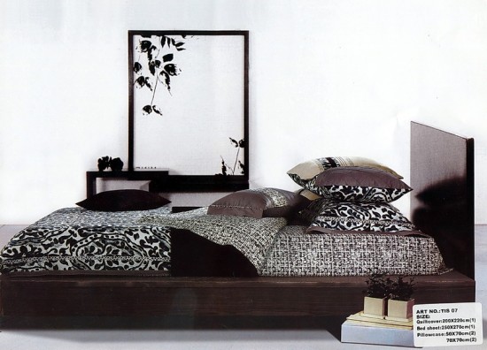 Комплект постельного белья «Tango» (арт. sd054, евро, сатин DeLux, 2 наволочки 50х70 и 2 наволочки 70х70) | ТекстильГрупп