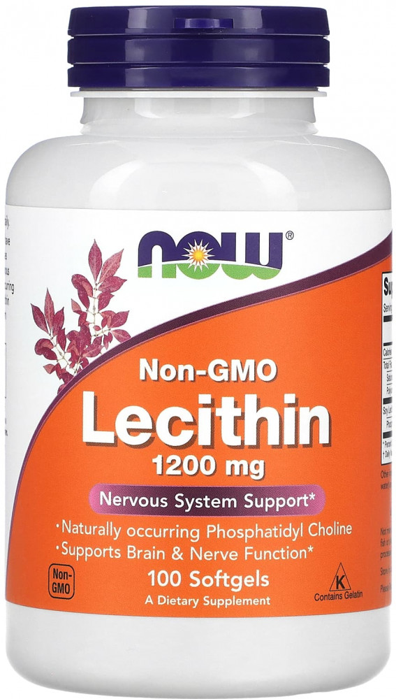 Капсулы «Lecithin» | NOW Foods
