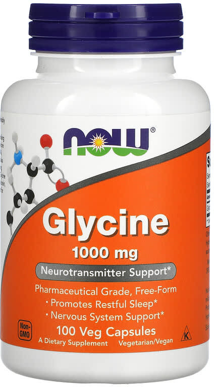 Капсулы растительные «Glycine» | NOW Foods