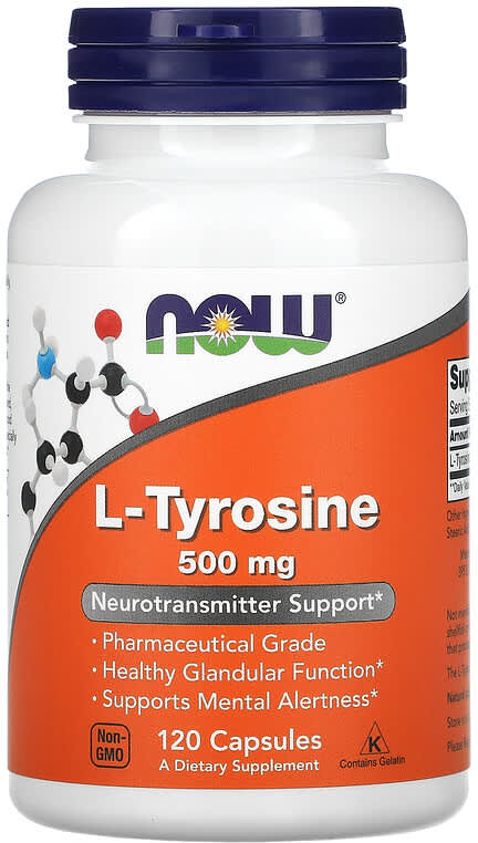 Капсулы «L-Tyrosine» | NOW Foods