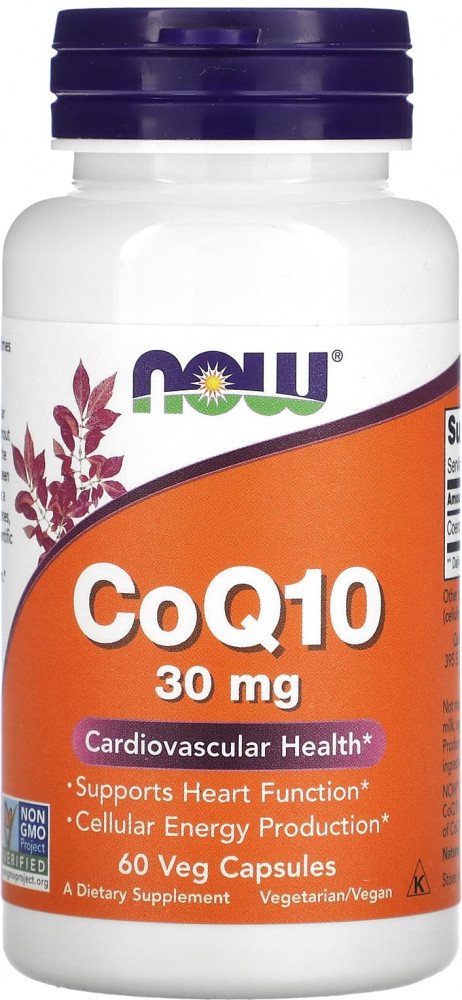 Капсулы «Коэнзим Q10» | NOW Foods