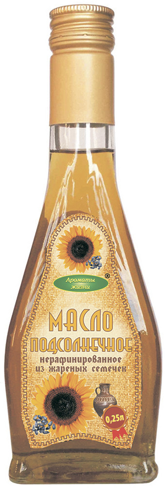 Масло нерафинированное подсолнечное | Ароматы жизни