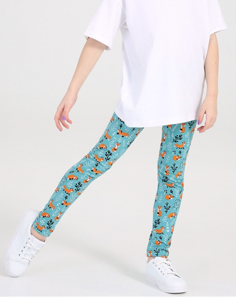 Легинсы для девочек | Лужок | Апрель