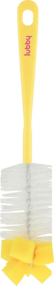 Ершик для бутылочек и сосок с губкой | Lubby
