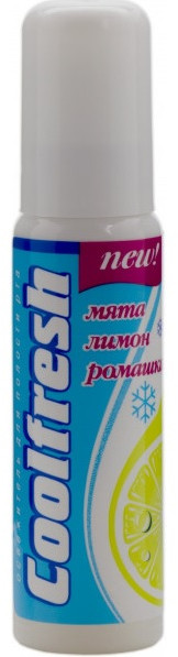 Спрей-освежитель для полости рта «Мята, лимон, ромашка» | Coolfresh | Ароматика