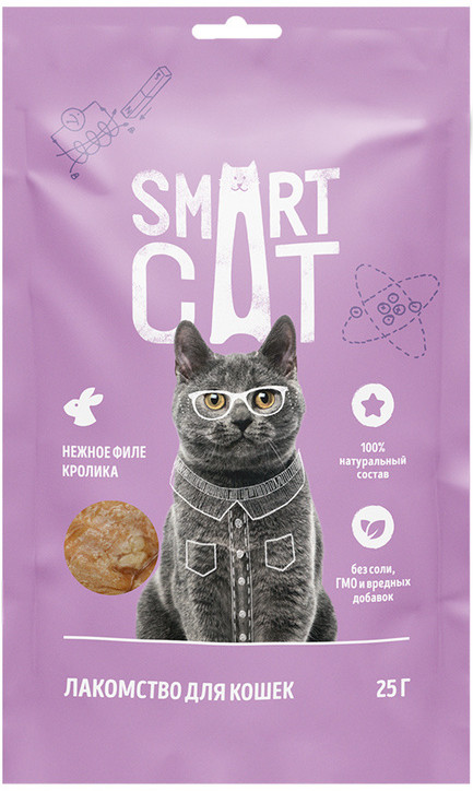 Лакомство для кошек «Нежное филе кролика» | Wanpy