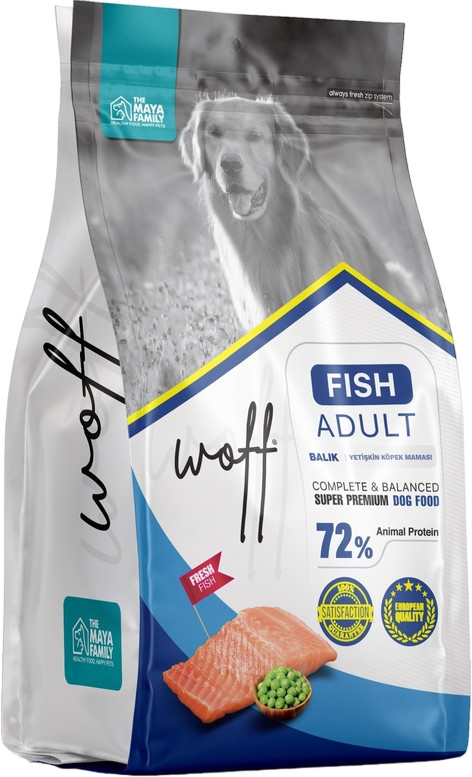 Корм сухой для собак с рыбой | Adult | Woff