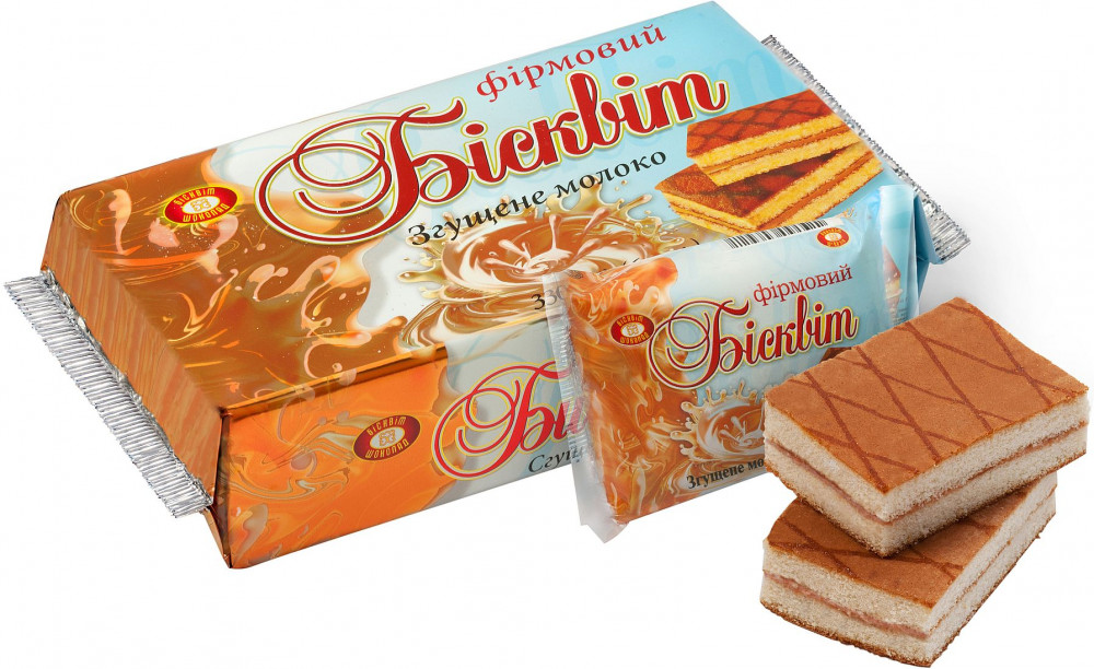 Пирожное бисквитное «Сгущенное молоко» | Фирменный