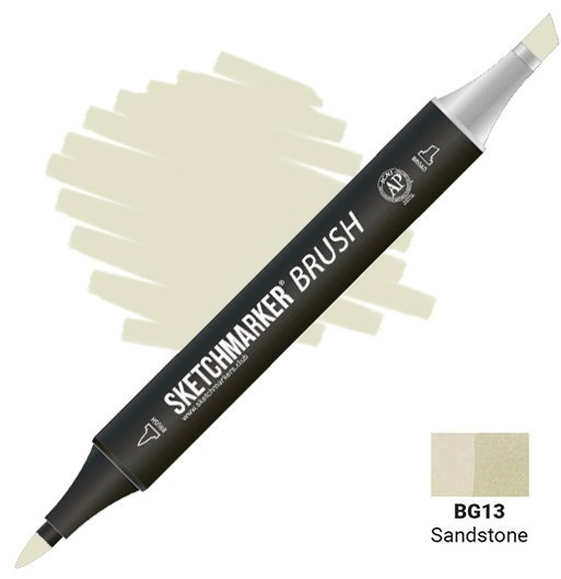 Маркер-кисть двусторонний, BG13 Песчаник | Sketchmarker Brush | Sketchmarker