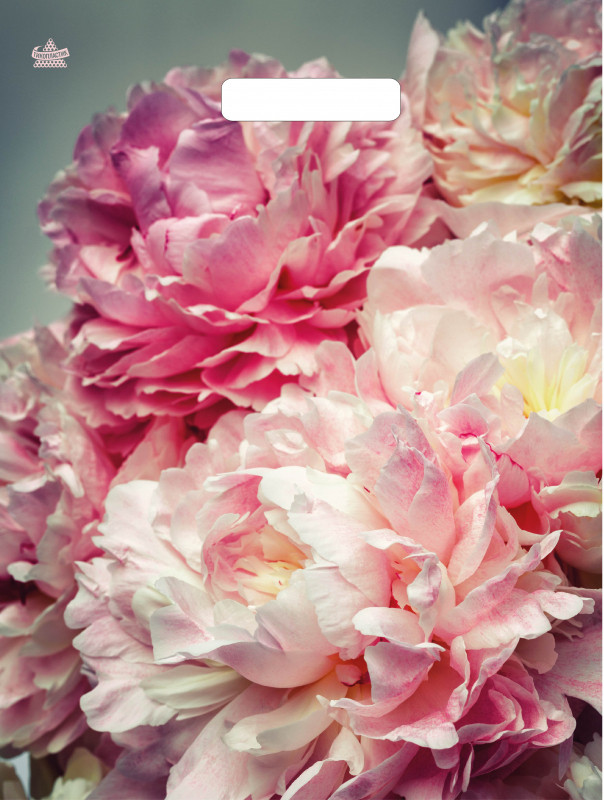 Пакет подарочный «Нежные пионы» | ТикоПластик