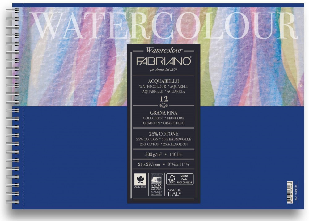 Альбом для акварели | Watercolour Studio | Fabriano