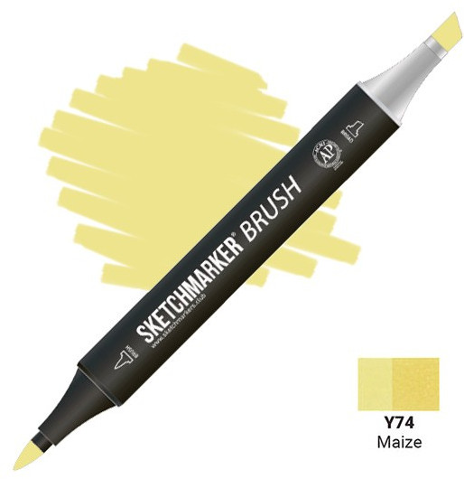 Маркер-кисть двусторонний, Y74 Кукуруза | Sketchmarker Brush | Sketchmarker