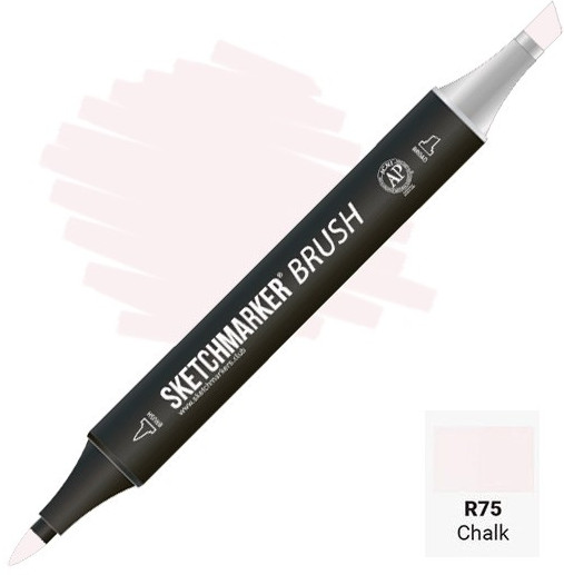 Маркер-кисть двусторонний, R75 Мел | Sketchmarker Brush | Sketchmarker
