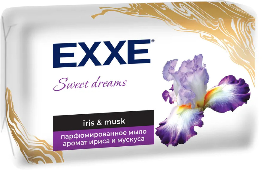 Мыло парфюмированное «Ирис и мускус» | EXXE