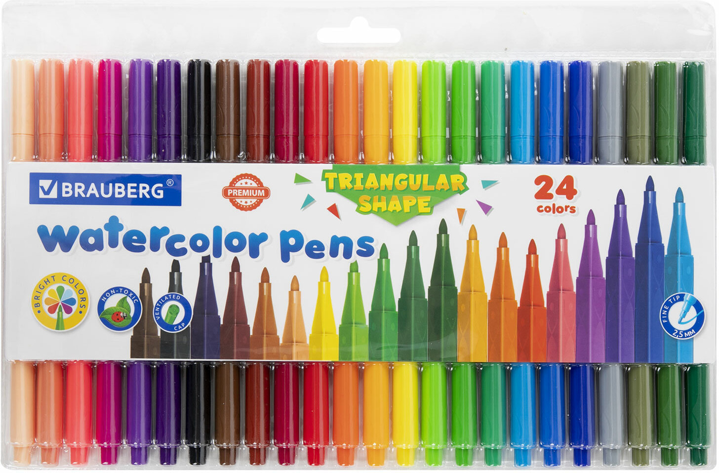 Набор фломастеров | Premium | Brauberg