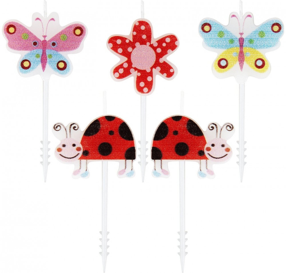 Набор свечей для торта | Золотая сказка