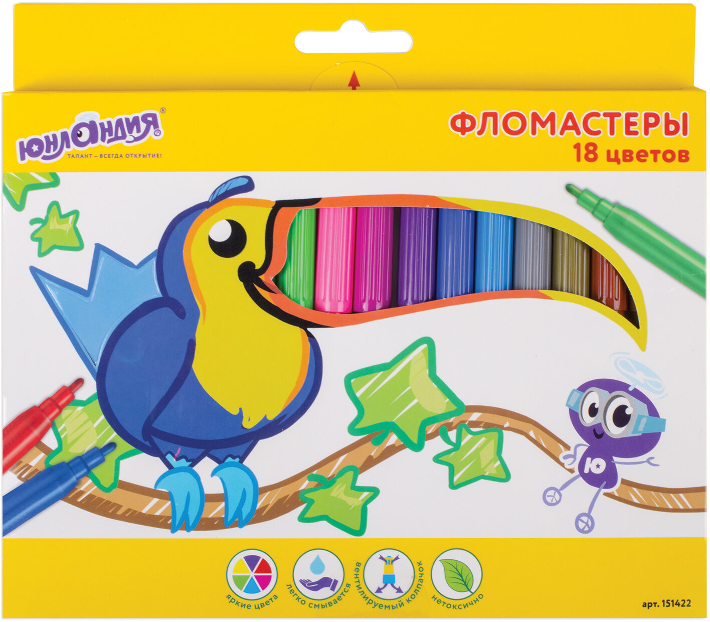 Набор фломастеров | Экзотика | Юнландия