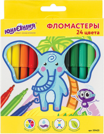 Набор фломастеров