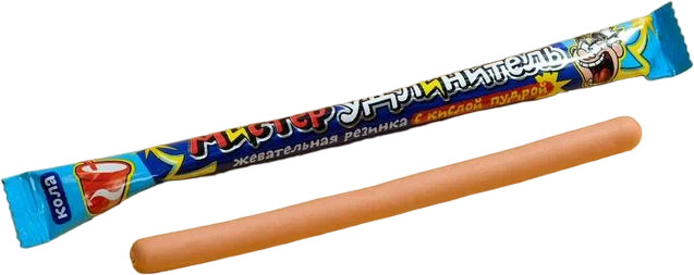 Жевательная резинка «Мистер удлинитель» | Канди Клаб