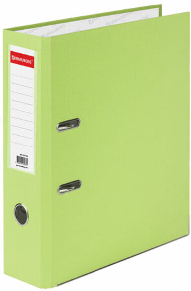 Папка-регистратор | PVC coated | Brauberg