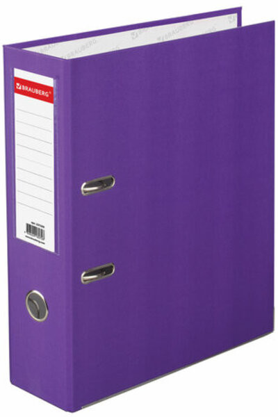 Папка-регистратор | PVC coated | Brauberg