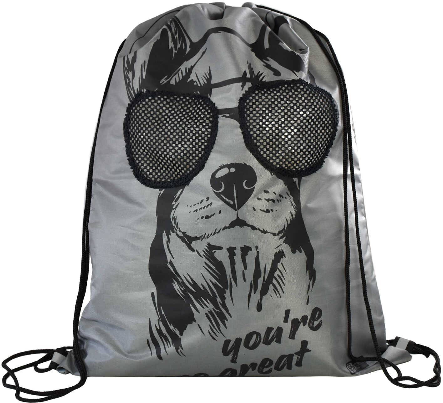 Мешок для сменной обуви «Собака в очках» | Будь собой | Феникс +