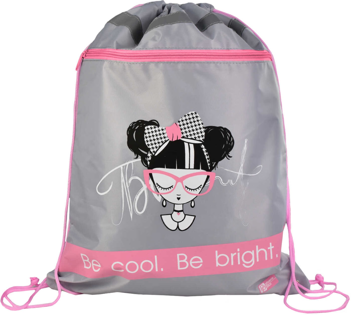 Мешок для сменной обуви «Девочка с бантом» | Девочка с бантом | Феникс +