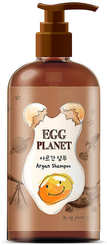 Шампунь для волос с аргановым маслом | Egg Planet