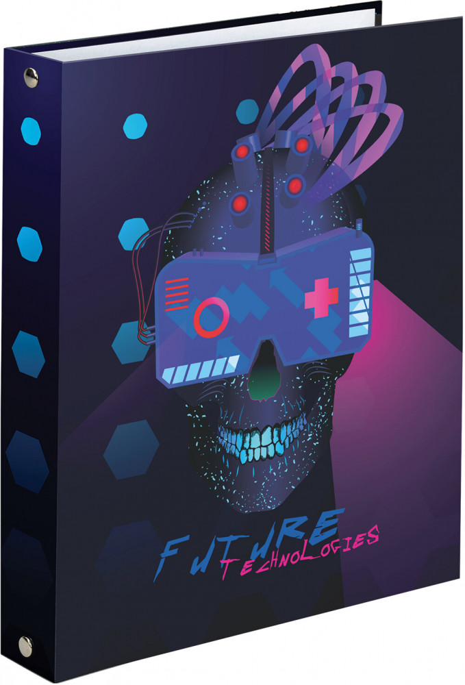 Тетрадь на кольцах «Cyber» | Brauberg