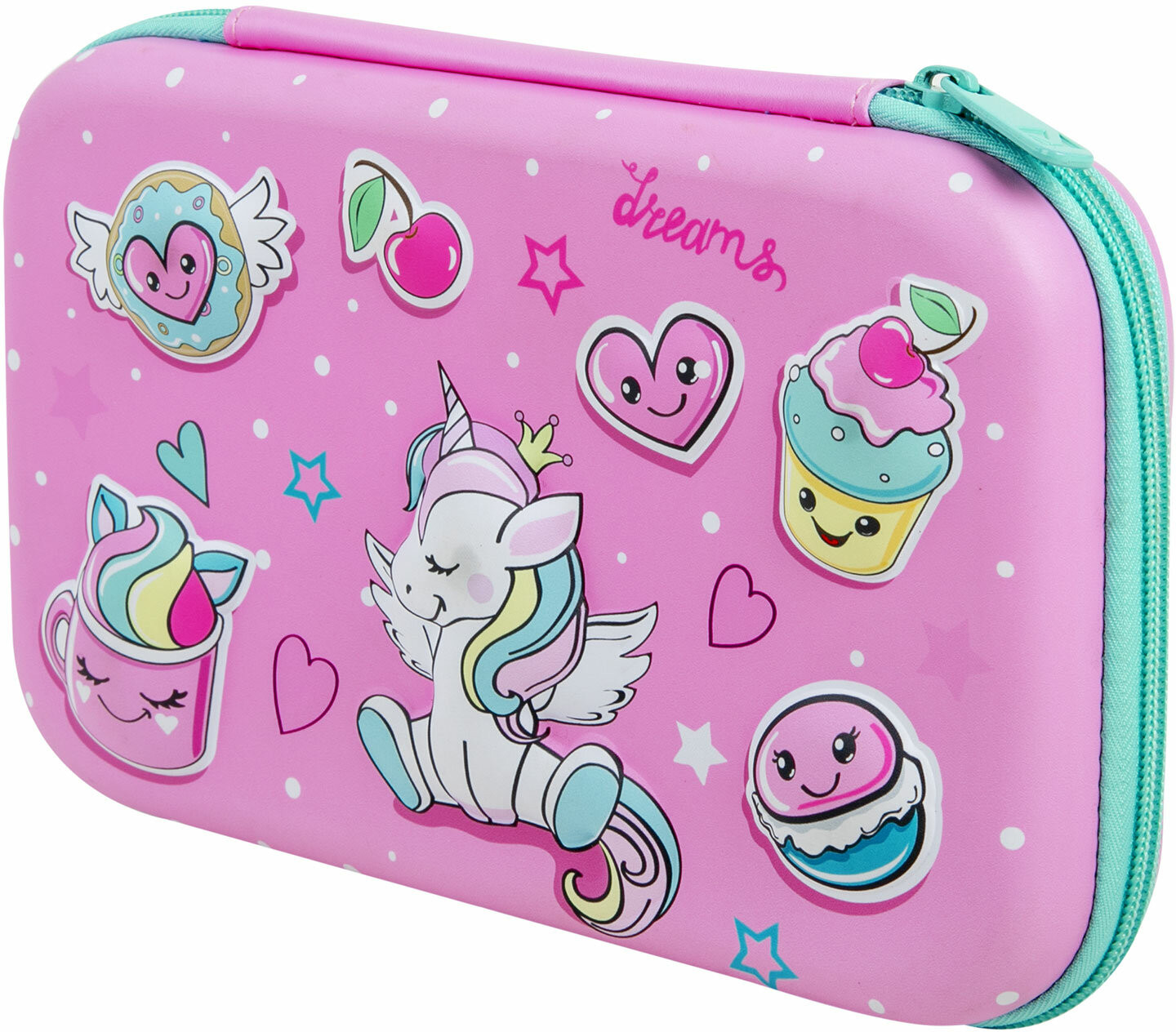 Пенал школьный «Unicorn dreams» | EVA kids | Brauberg