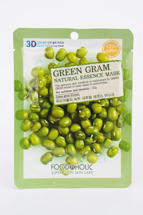 Маска для лица с экстрактом бобов Мунг «3D» | Foodaholic