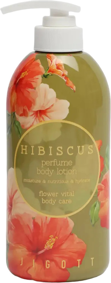 Лосьон для тела парфюмированный с экстрактом гибискуса | Jigott