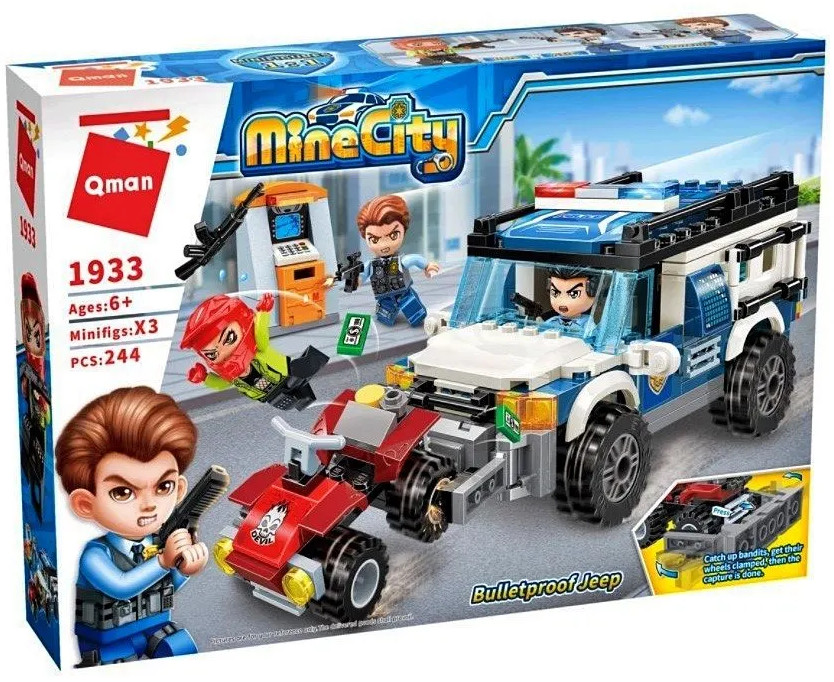 Конструктор «Машина» | Mine City | Enlighten Brick