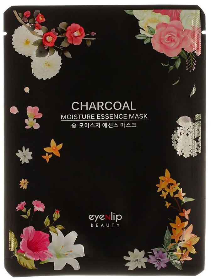Маска для лица увлажняющая с древесным углём | Essence | Eyenlip beauty