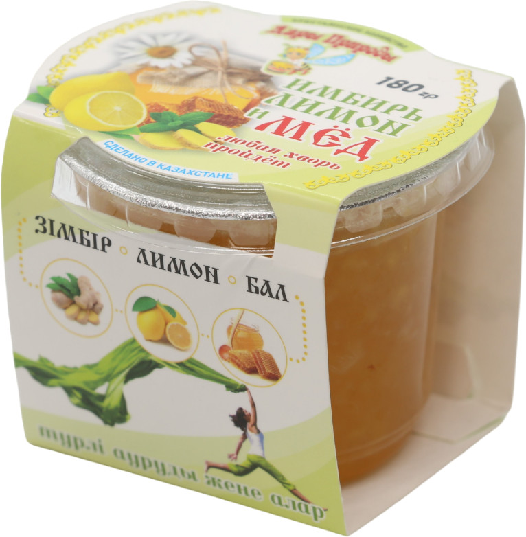Композиция медовая «Имбирь с лимоном в меду» | Крестьянское хозяйство «Дары природы»