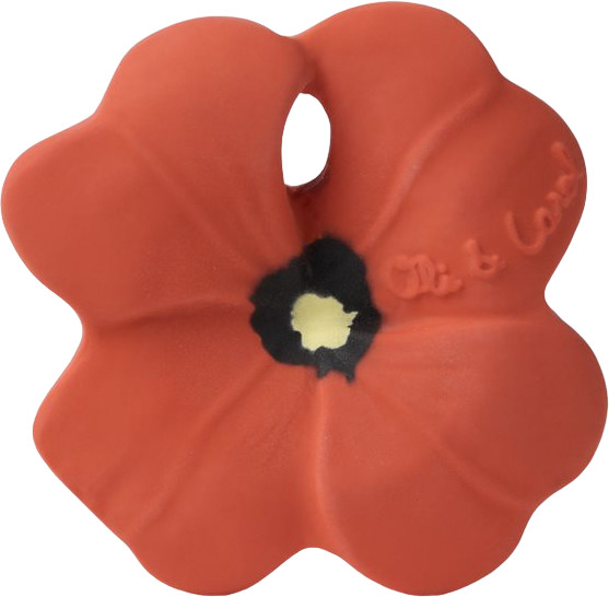 Прорезыватель для зубов «Pop the Poppy» | Oli&Carol