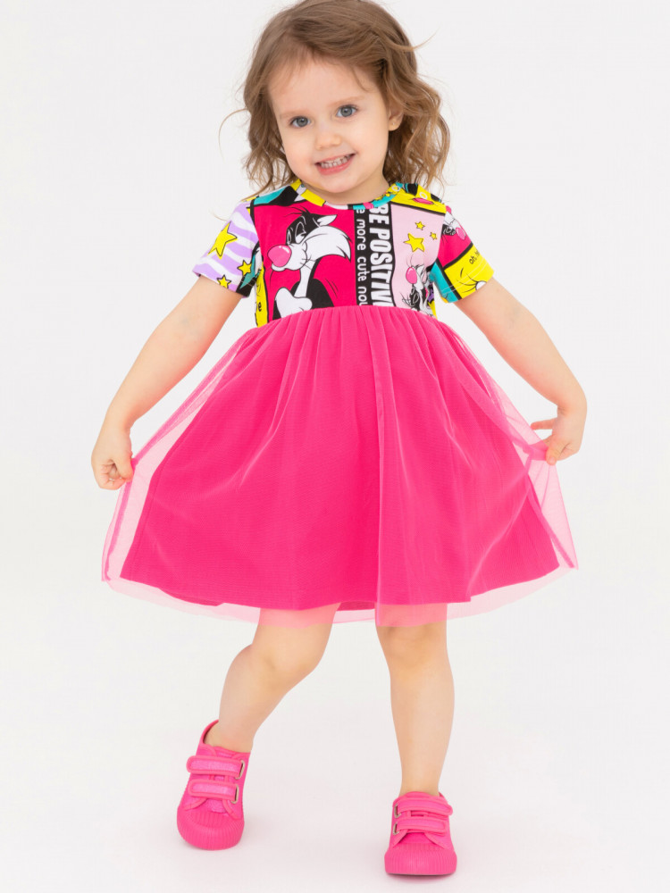 Платье для девочек | Be positive | PlayToday