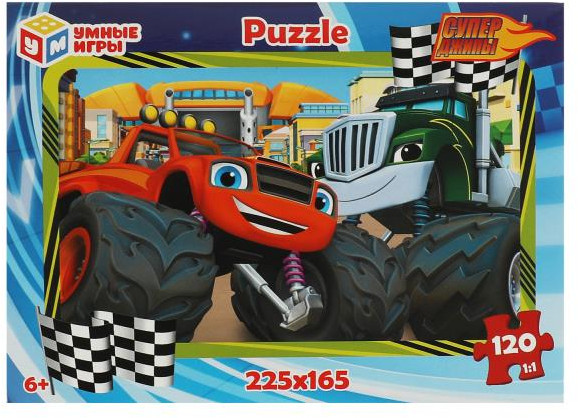 Пазл «Суперджипы» | Умные игры