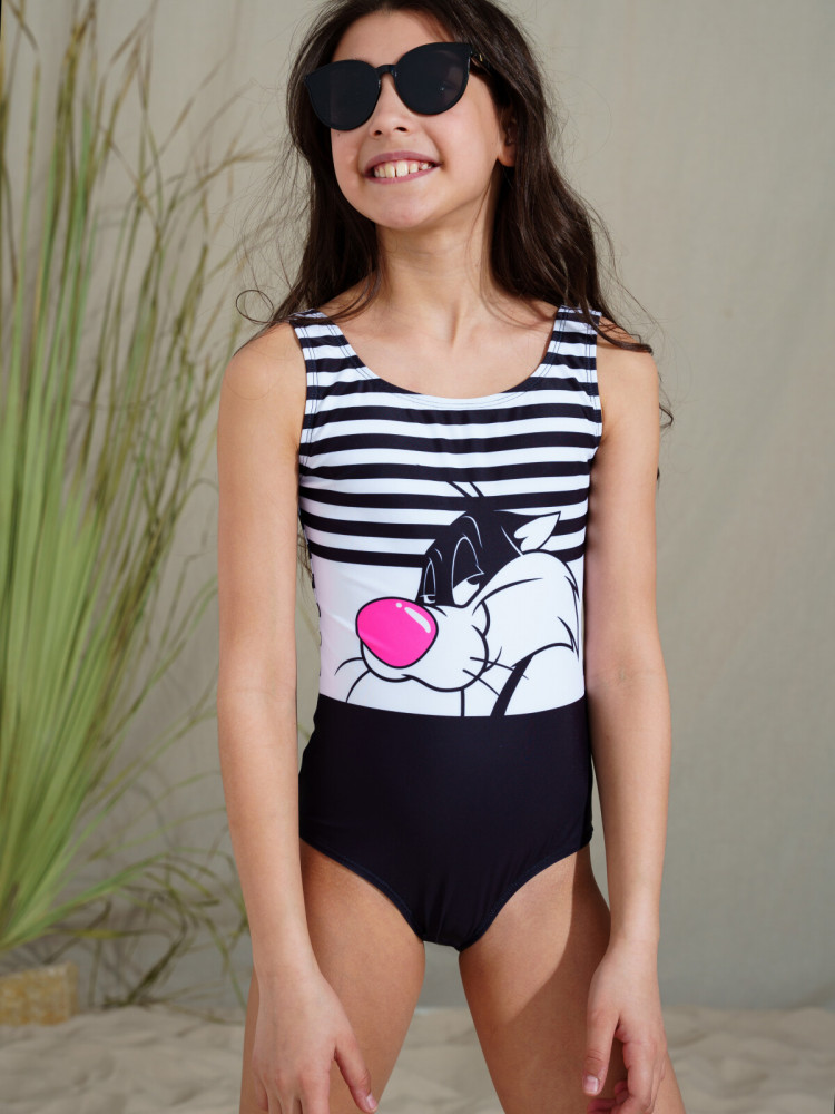 Купальник для девочек | Be positive | PlayToday