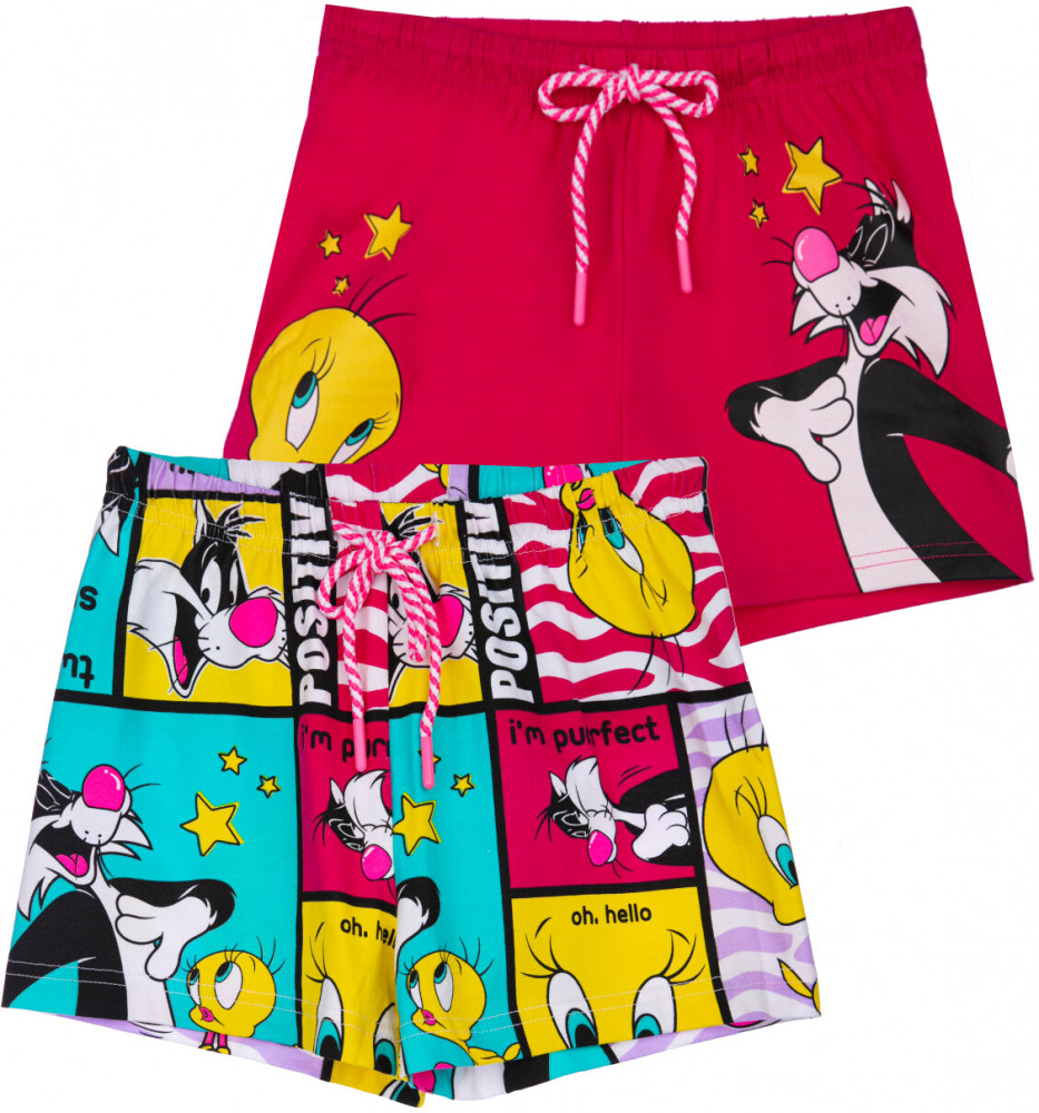 Комплект шорт для девочек | Be positive | PlayToday