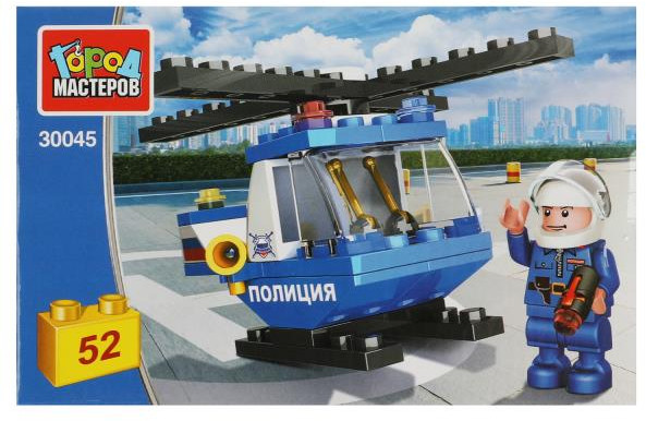 Конструктор «Полицейский вертолёт» | Город мастеров