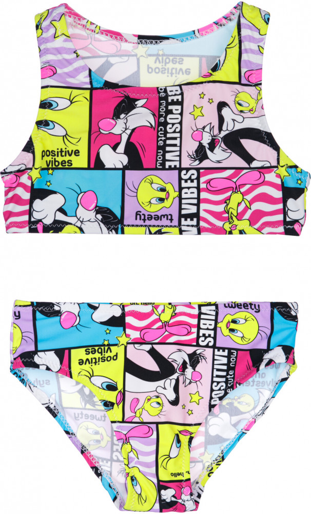 Купальник для девочек | Be positive | PlayToday