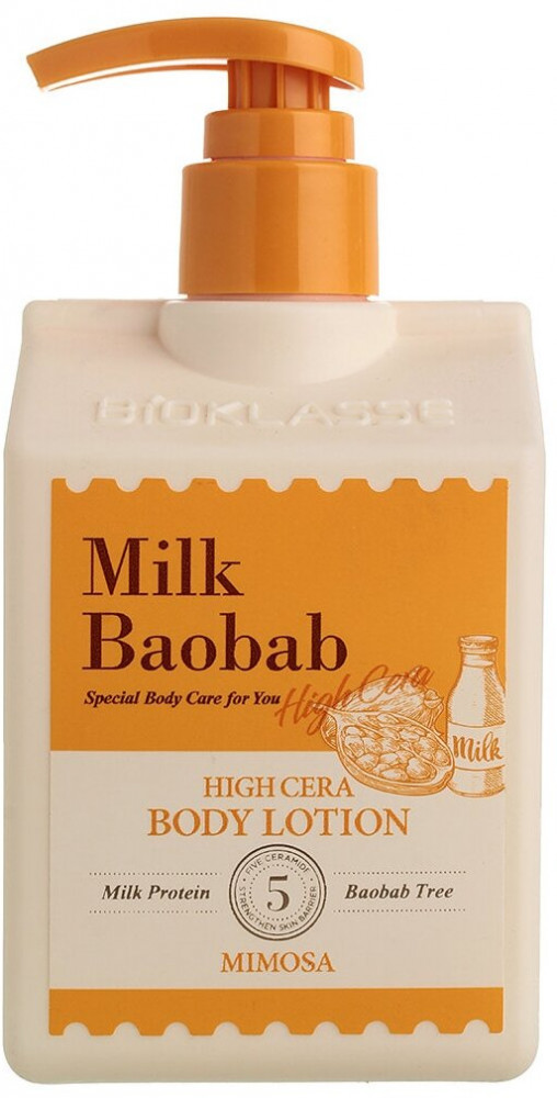 Лосьон для тела с мимозой | High Cera | Milk Baobab