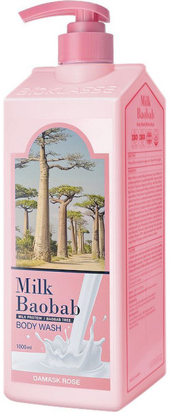 Гель для душа с ароматом дамасской розы «Damask Rose» | Milk Baobab