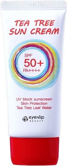Крем для лица солнцезащитный с экстрактом чайного дерева SPF 50+ PA+++ | Eyenlip beauty