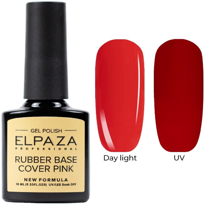База для гель-лака каучуковая, оттенок 008 | Elpaza Professional