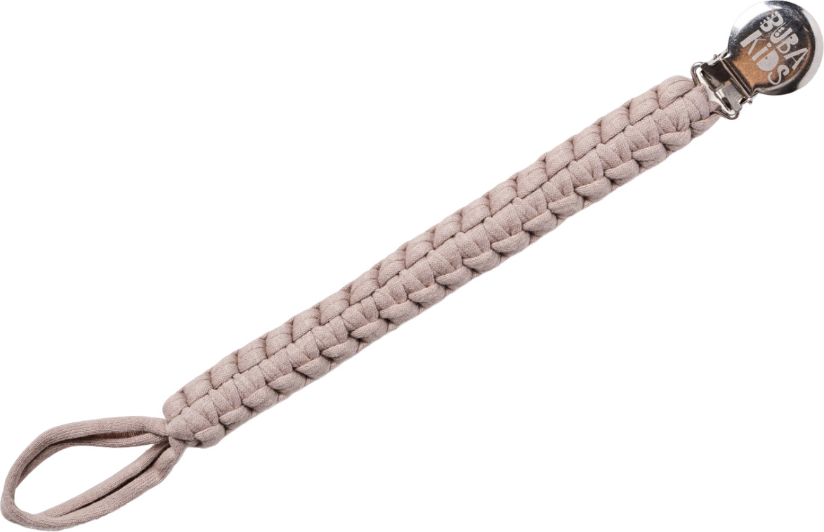 Держатель для пустышки плетеный «Миндаль» | BUBA KIDS