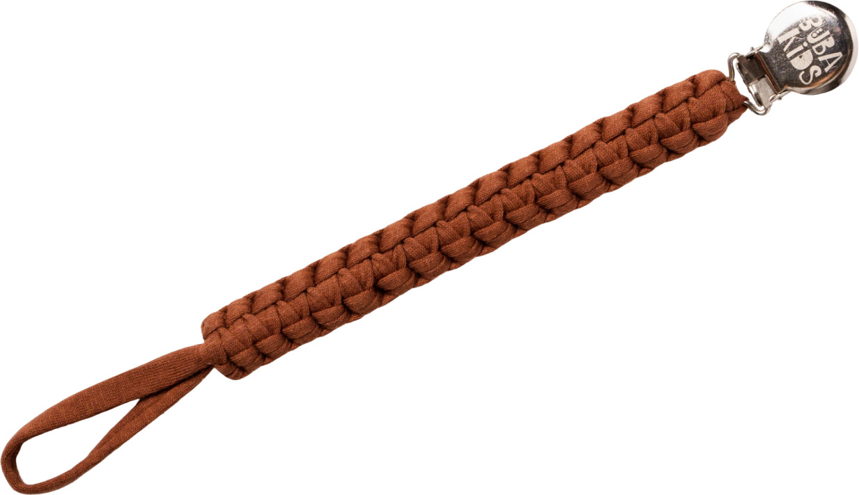 Держатель для пустышки плетеный «Брауни» | BUBA KIDS